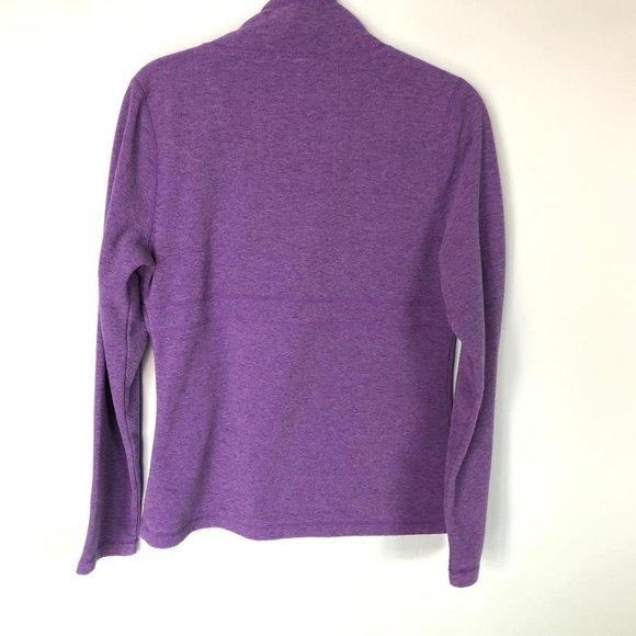 REI prAna Drea Purple 1/2 Zip Fleece Jacket - Picture 3 of 3
